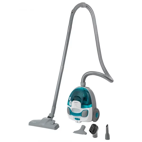 Прахосмукачка без торба SENCOR SVC 511TQ-EUE2, 890W ECO, Зелен/Сив - Код G5500