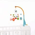 Музикална въртележка LORELLI HAPPY ANIMALS, Син - Код L11562