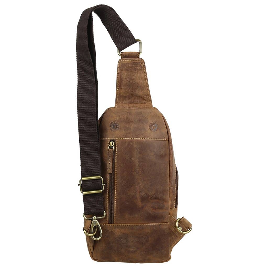 7796 Greenburry Vintage Body Crossover Bag Leder Rucksack Backpack 1612A 25 Vintage CrossOver Bag III GB 1612A 25 2