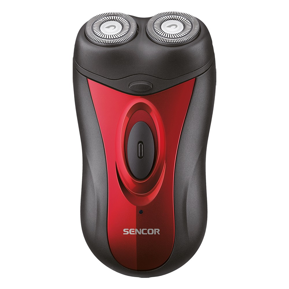 G5290-8590669121809 Електрическа самобръсначка Sencor SMS 2002RD, 2 W, Безкабелнa, Черен/Червен - Код G5290 - Image 1