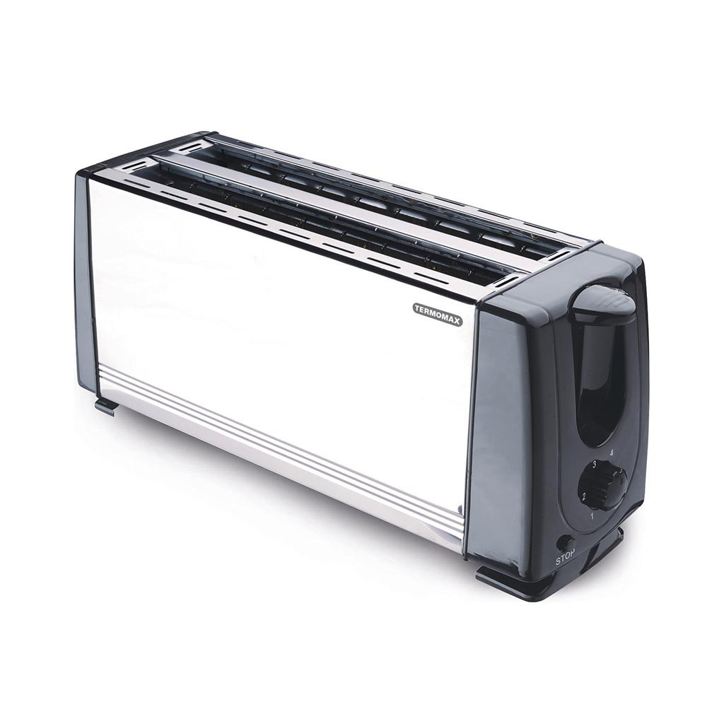 G8990-3800139209773 Тостер за 4 филии Termomax TX401S, Метален, Сив/Черен - Код G8990 - Image 1
